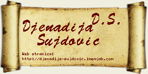 Đenadija Šujdović vizit kartica